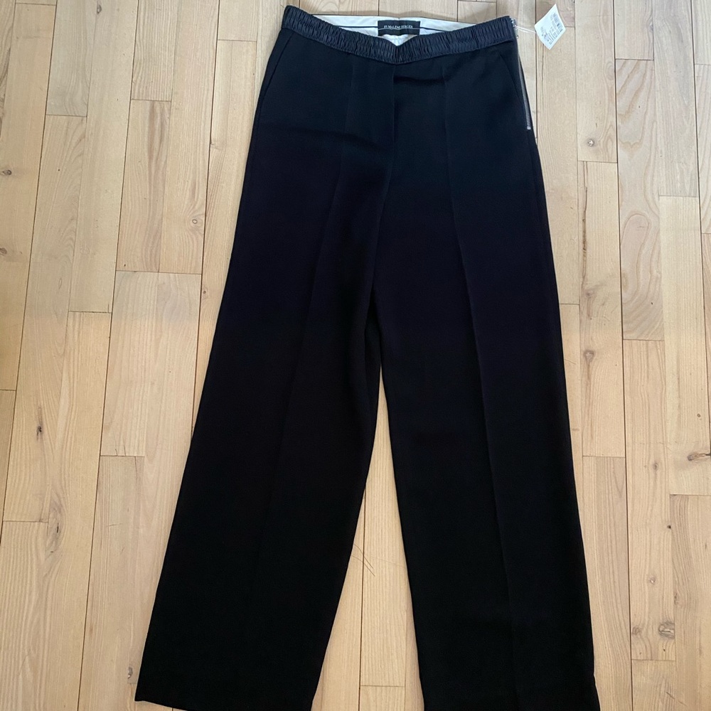 Malene Birger Flare Black Trouser